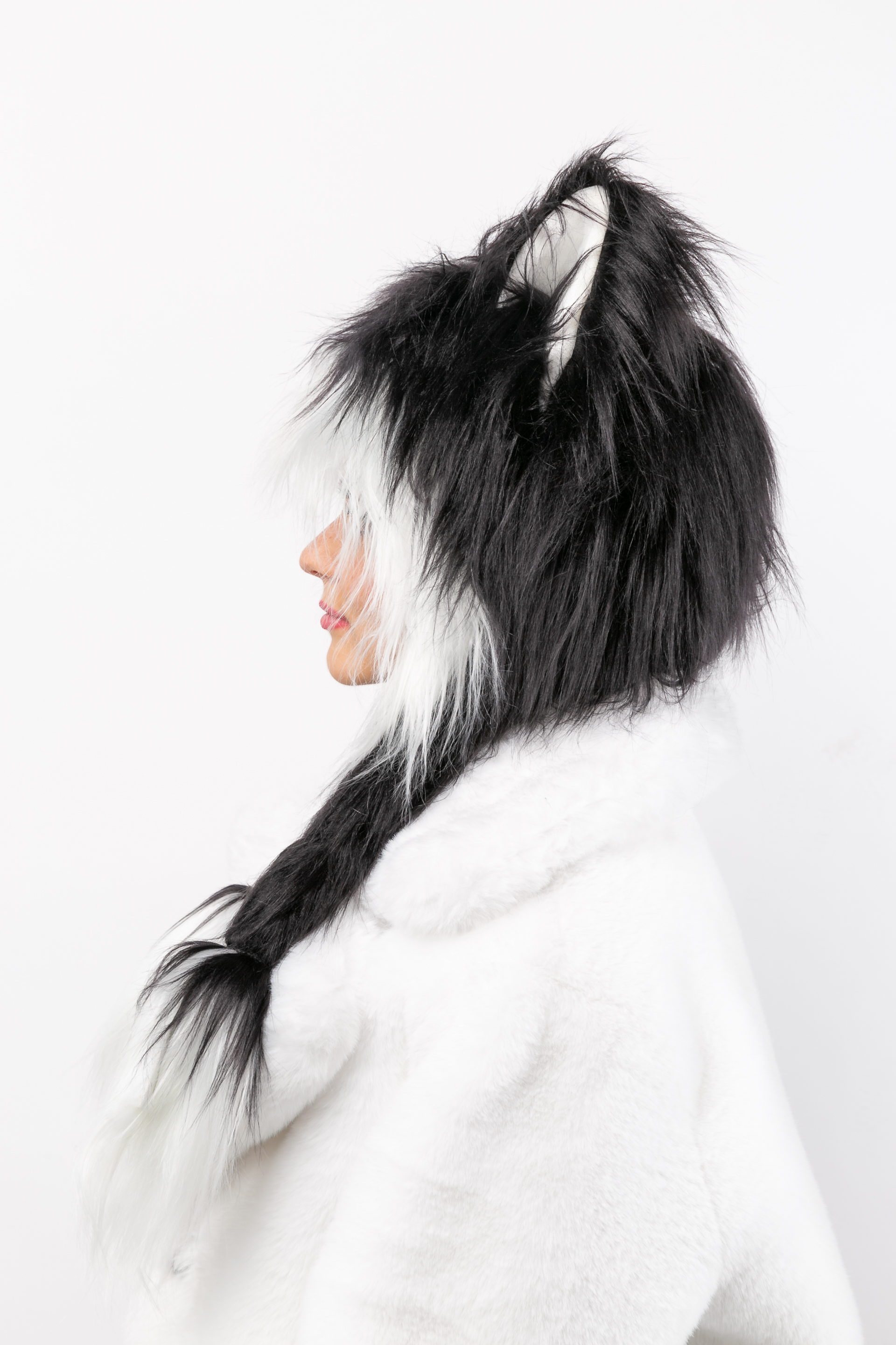 Plüschmütze struppig, Katze