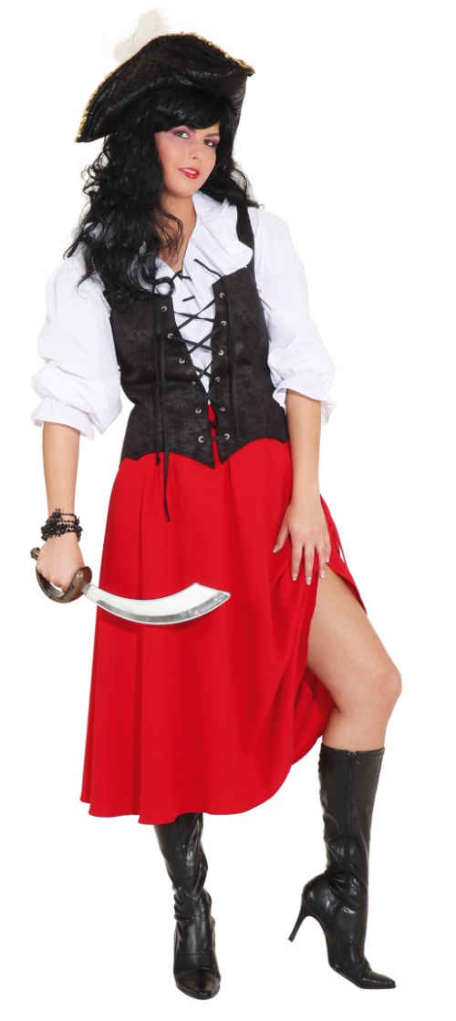 Pirate blouse, white