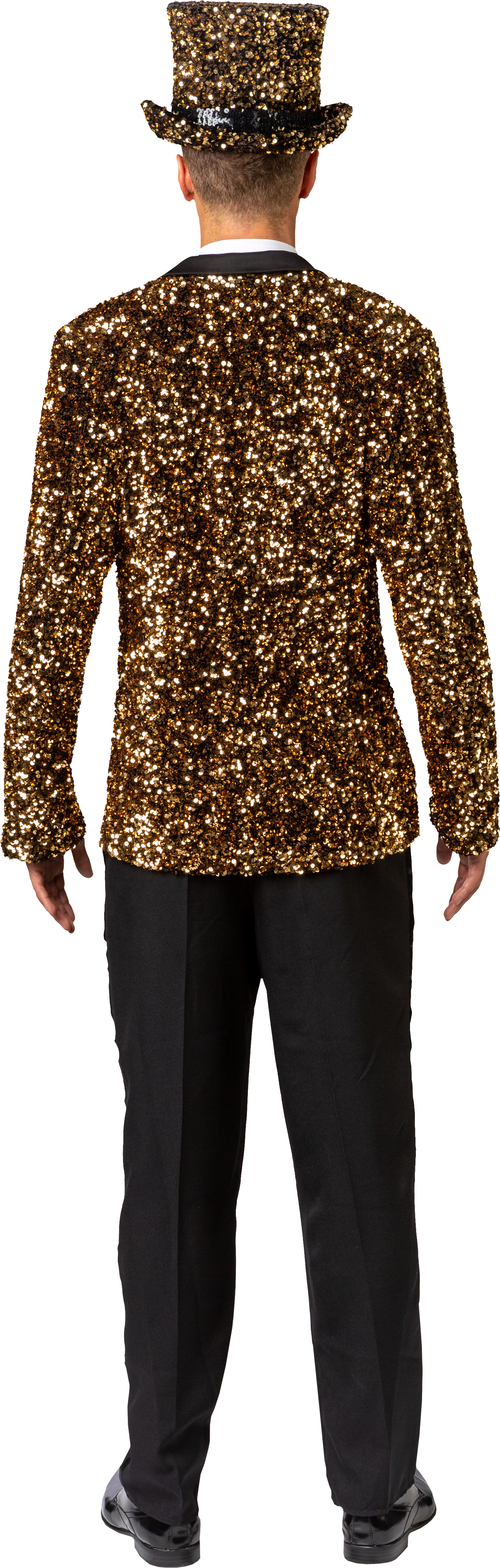 Herrenjacke Pailletten, gold Herrenjacke Pailletten, gold