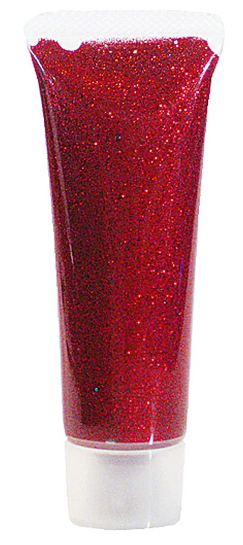 Glitter gel, red