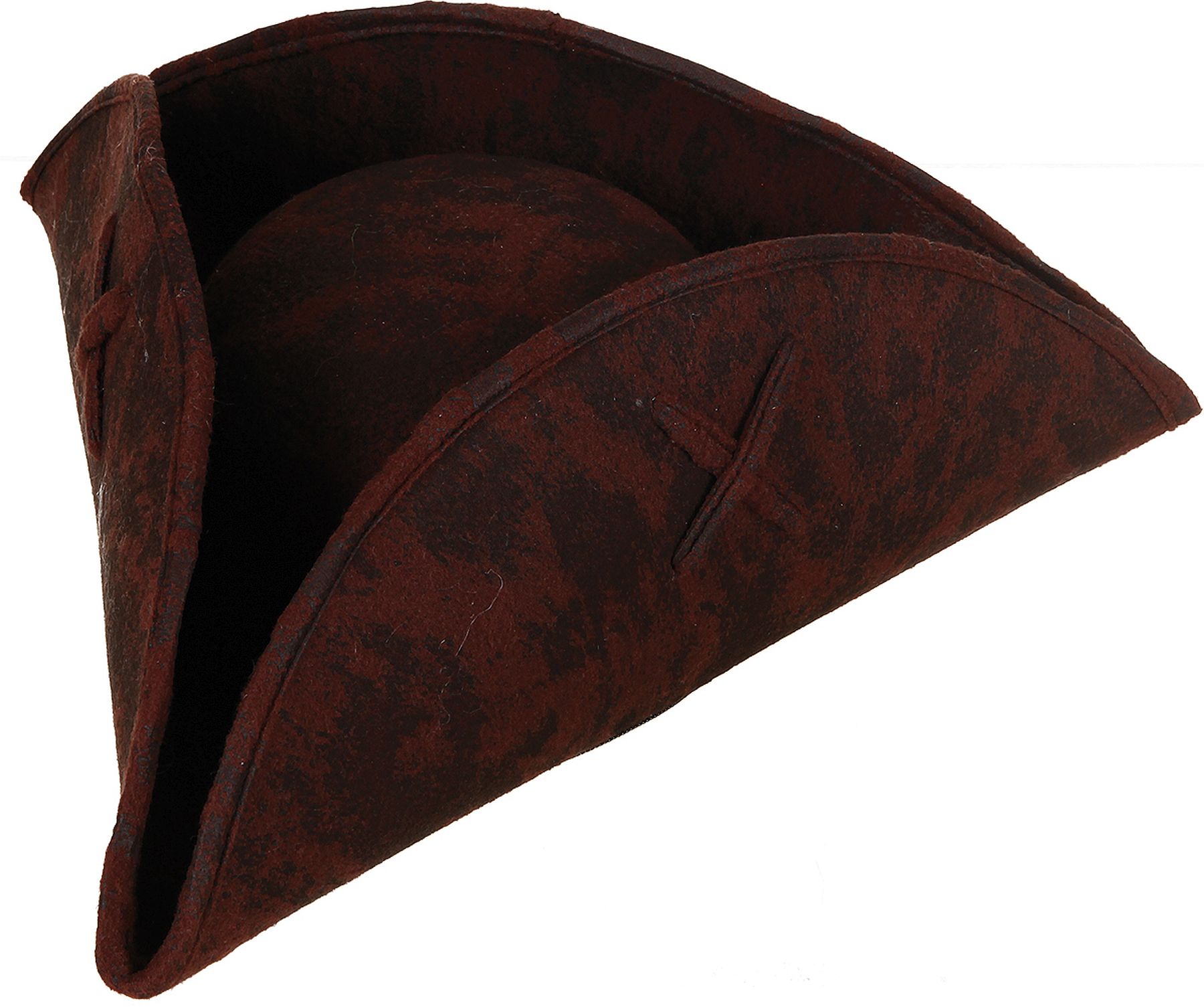 Tricorne hat deluxe, brown