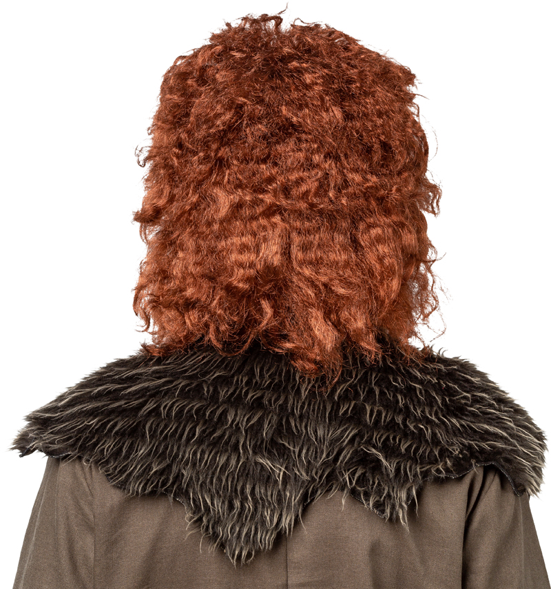 Wild Viking wig, brown