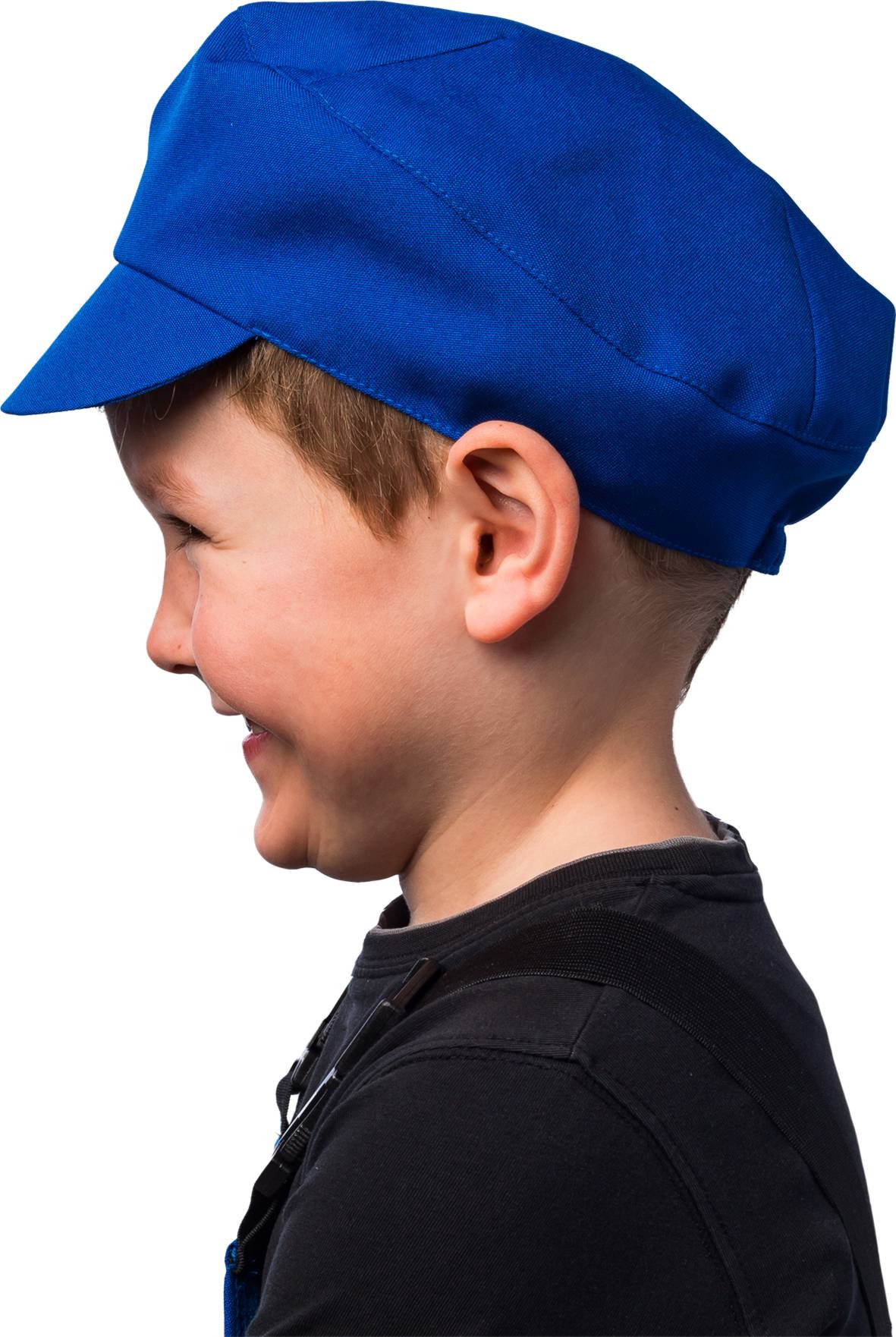 Shield cap, blue for children's