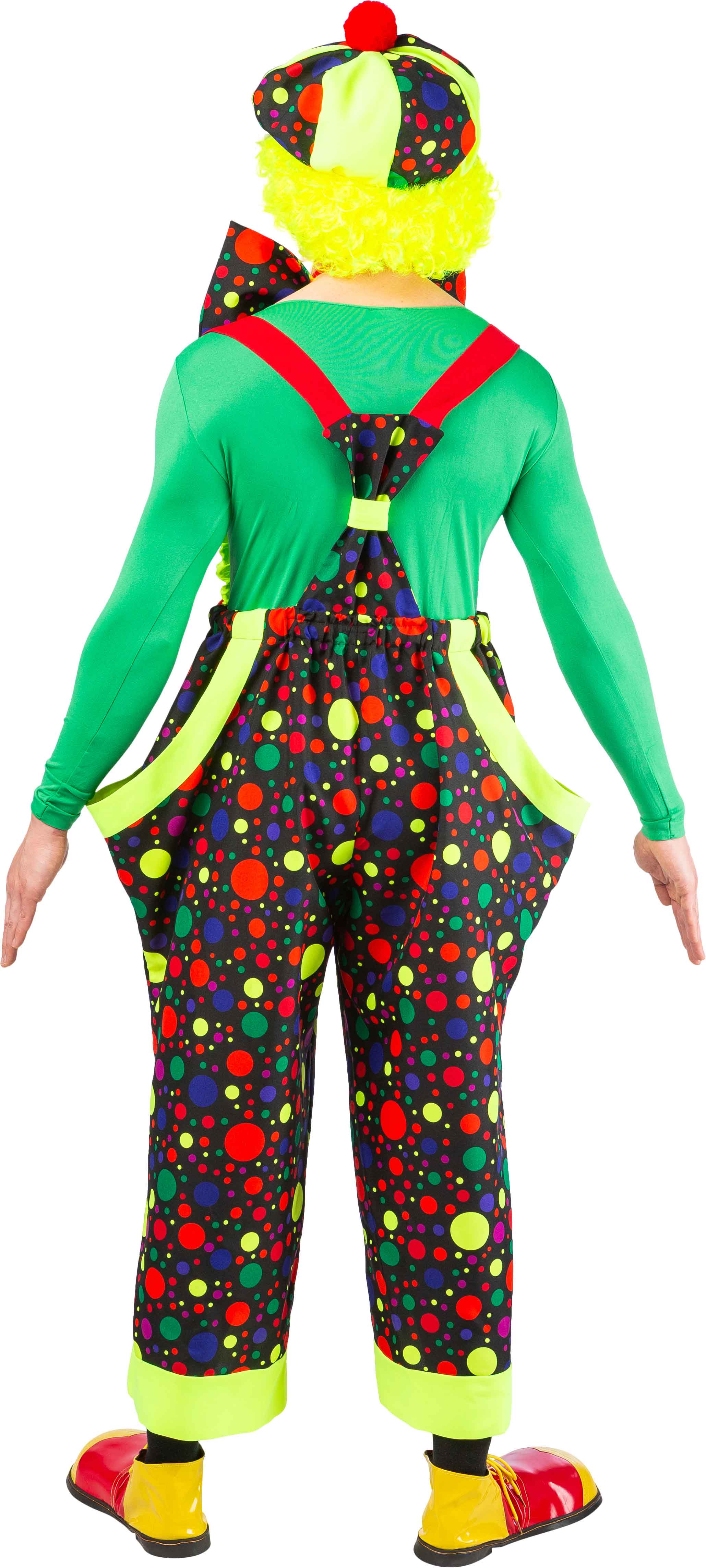 Clown costume, unisex