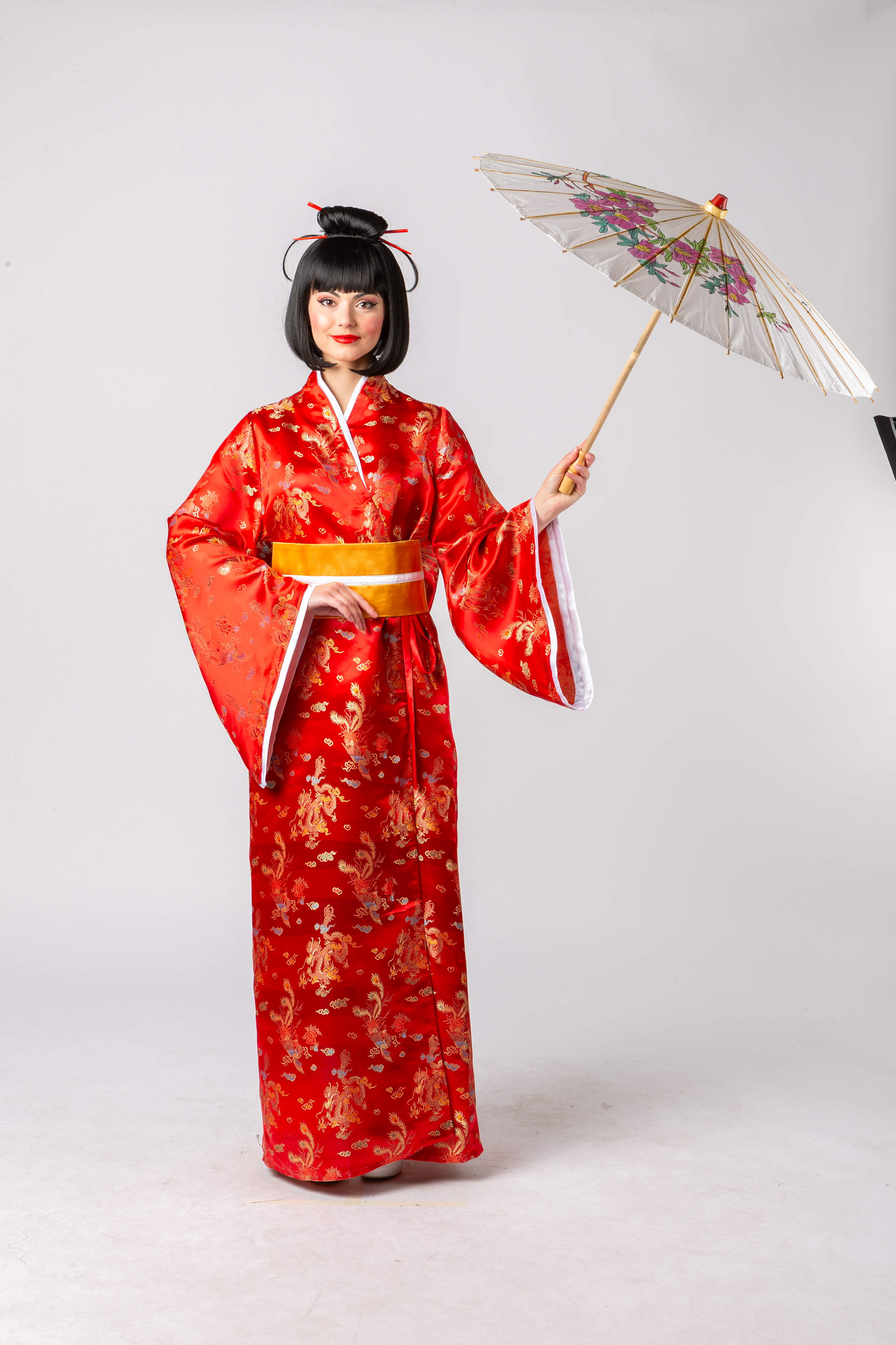 Kimono, red 