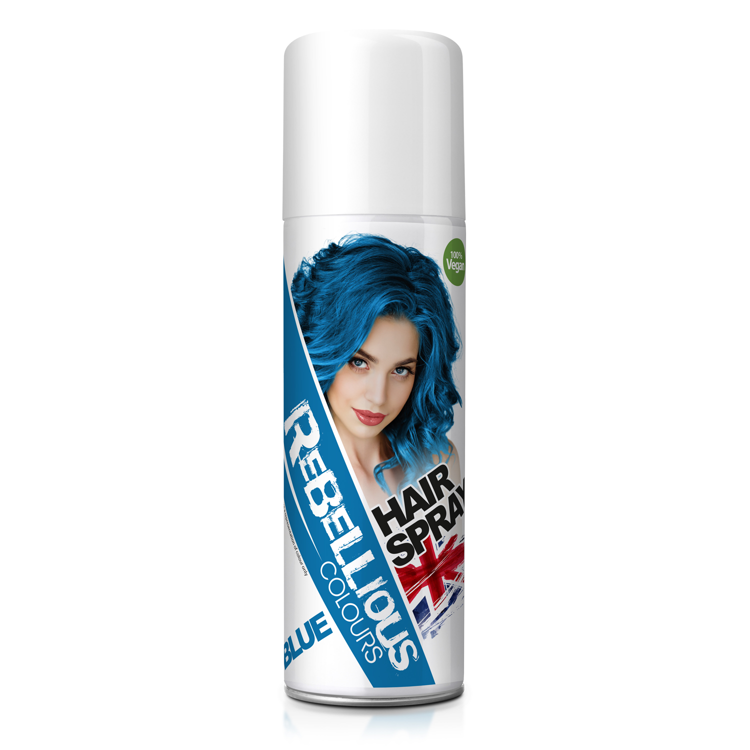 Laque colorée, bleue