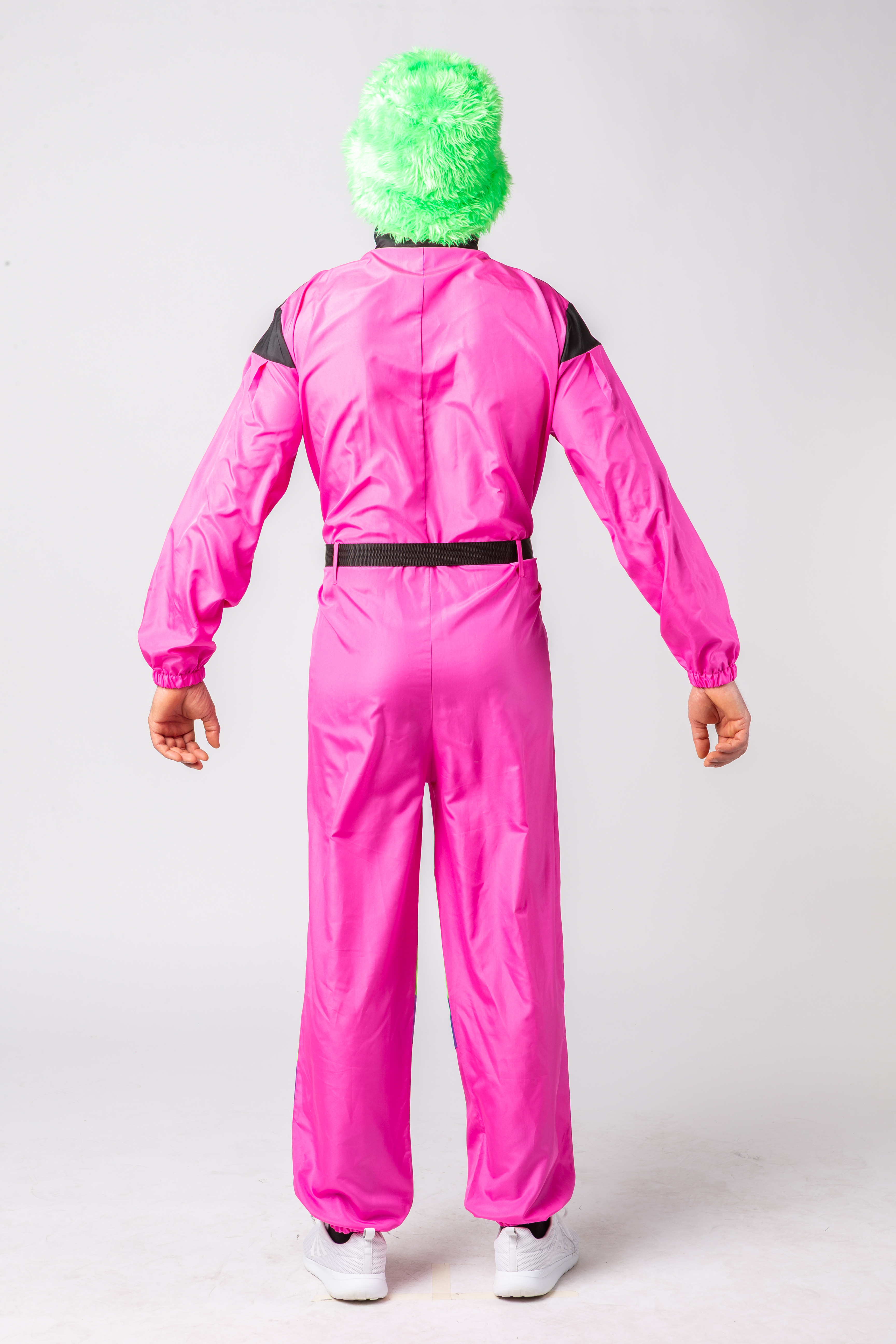 Schneeanzug Retro Herren, pink