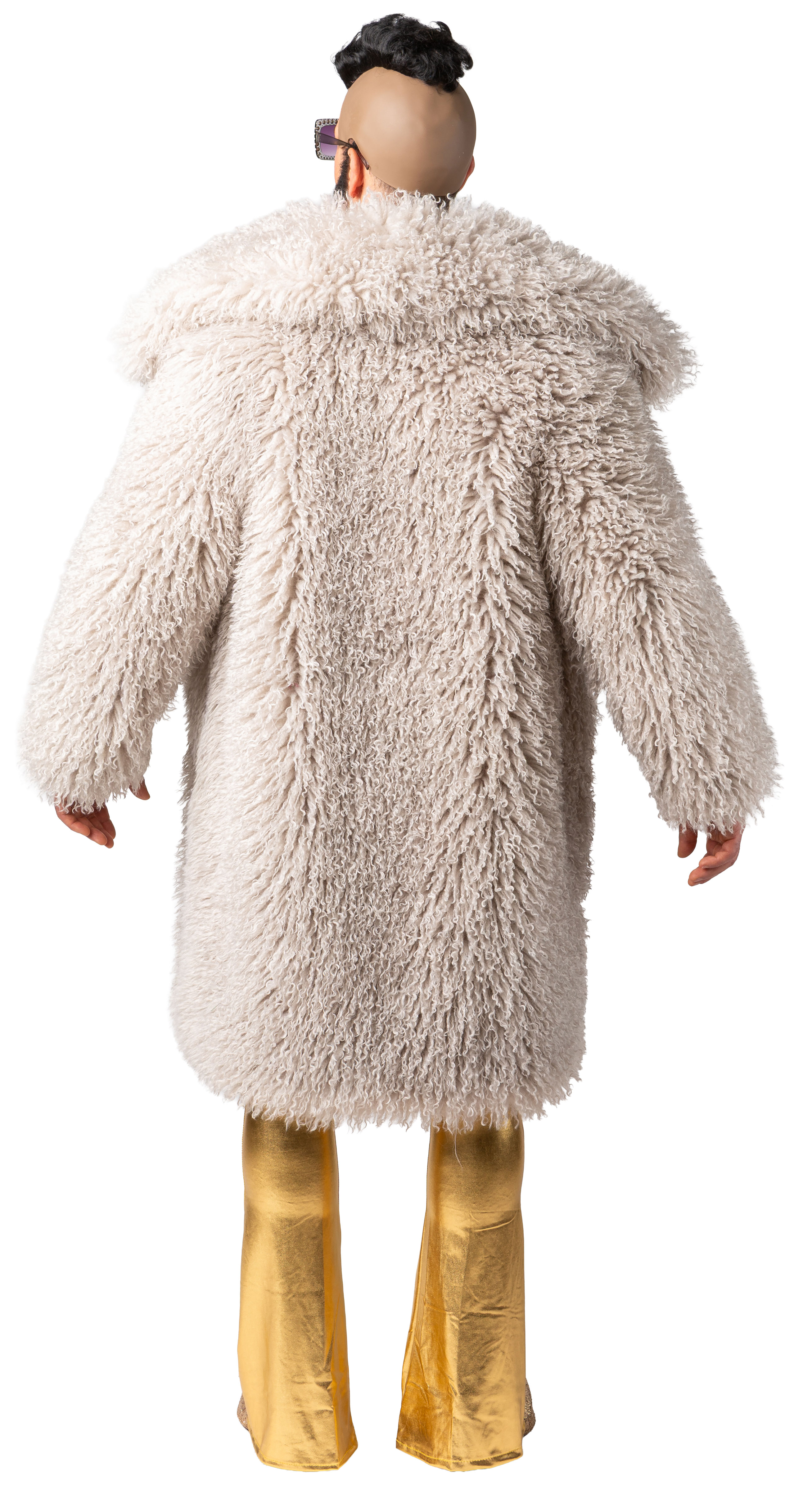 Mantel Kiez lang, sand