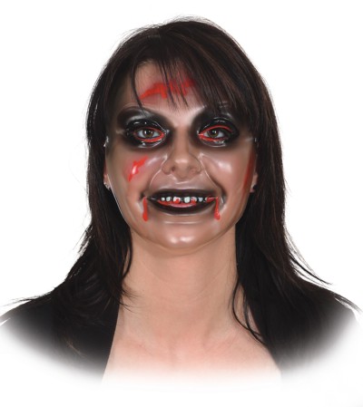 Mask Zombie woman