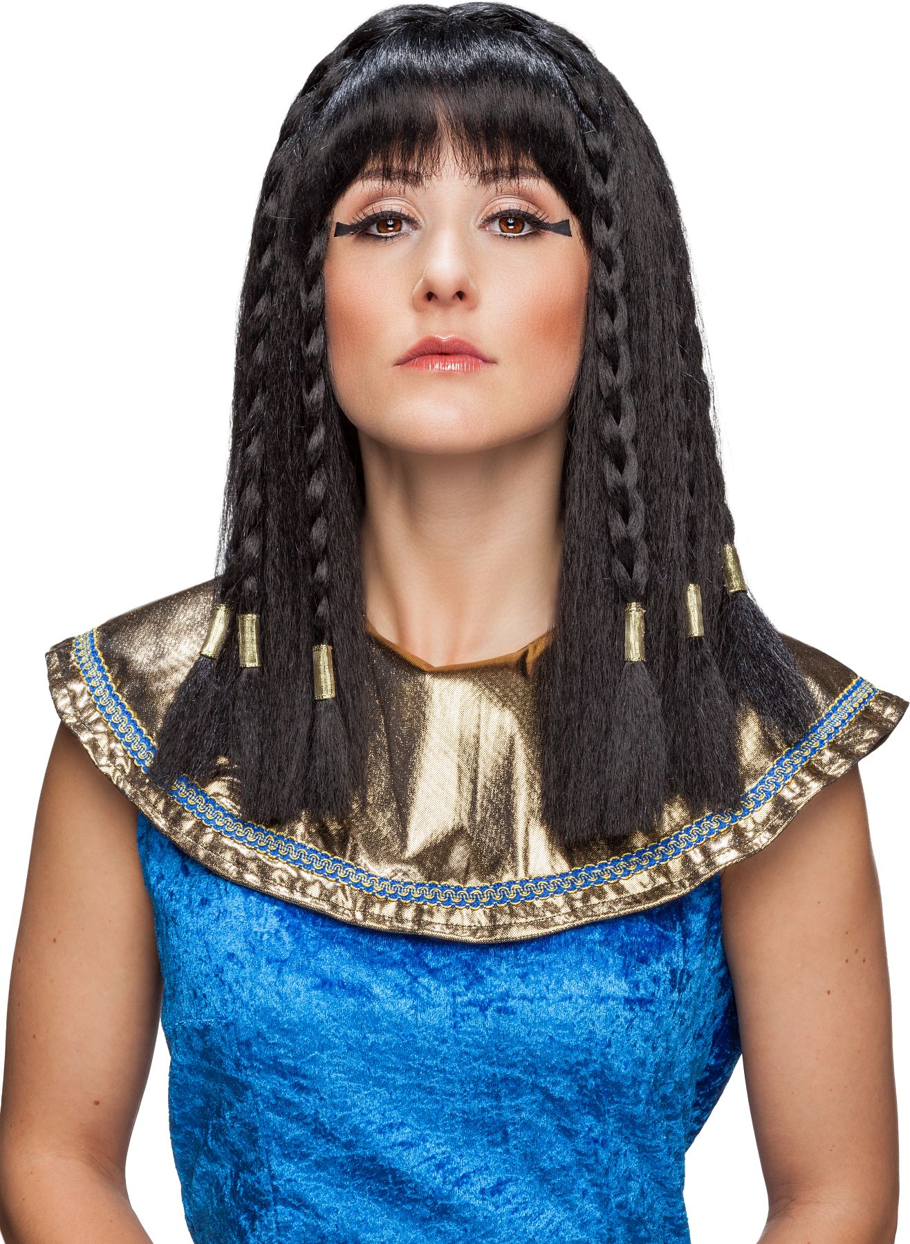 Longhair wig, egyptian queen