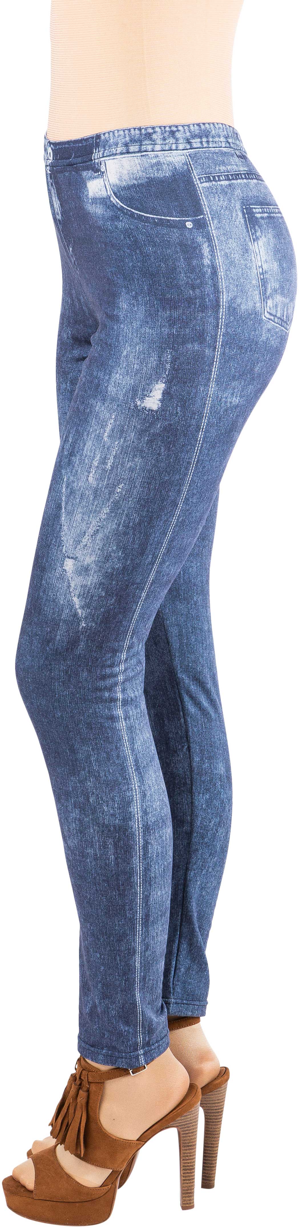 Jambière Jeans, bleu - look utilisé