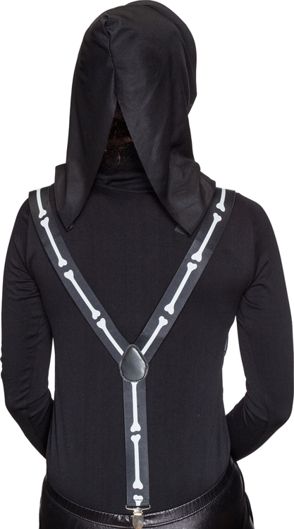 Totenkopfmaske, silber