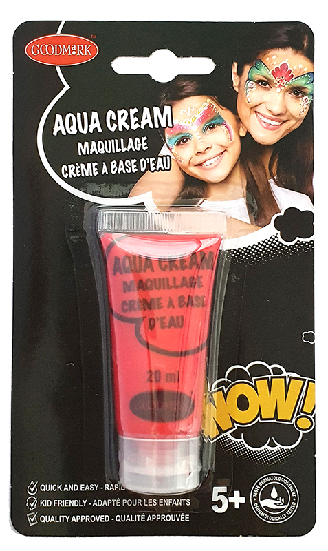 Aqua Cream Make Up, red