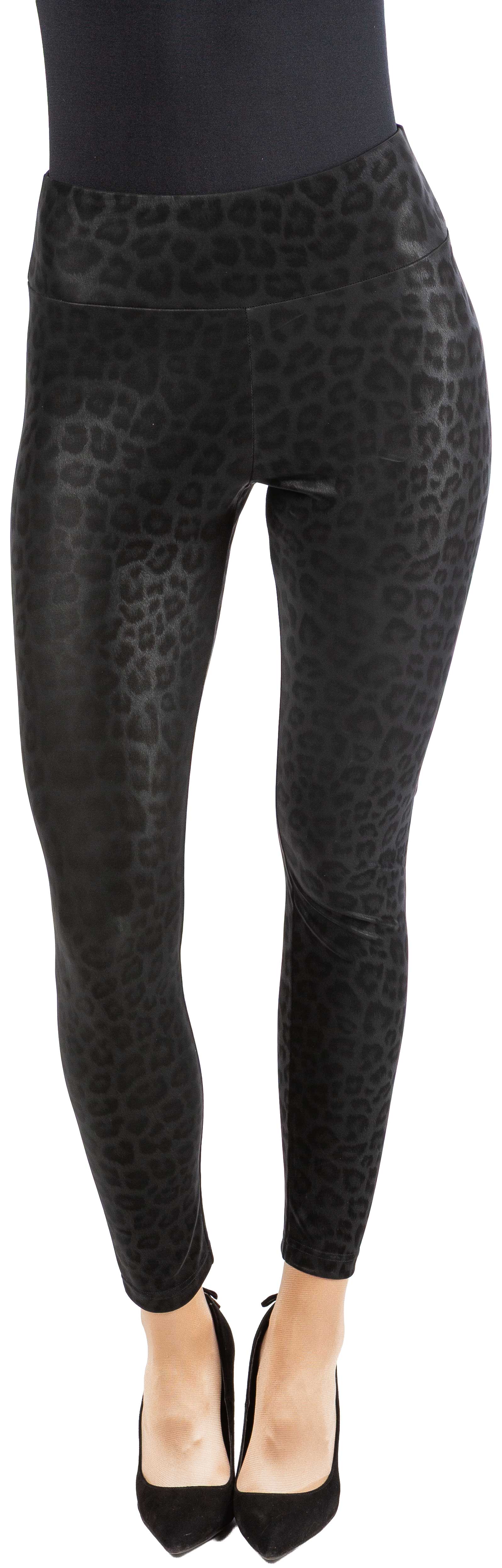 Leggings Leo noir, taille haute 