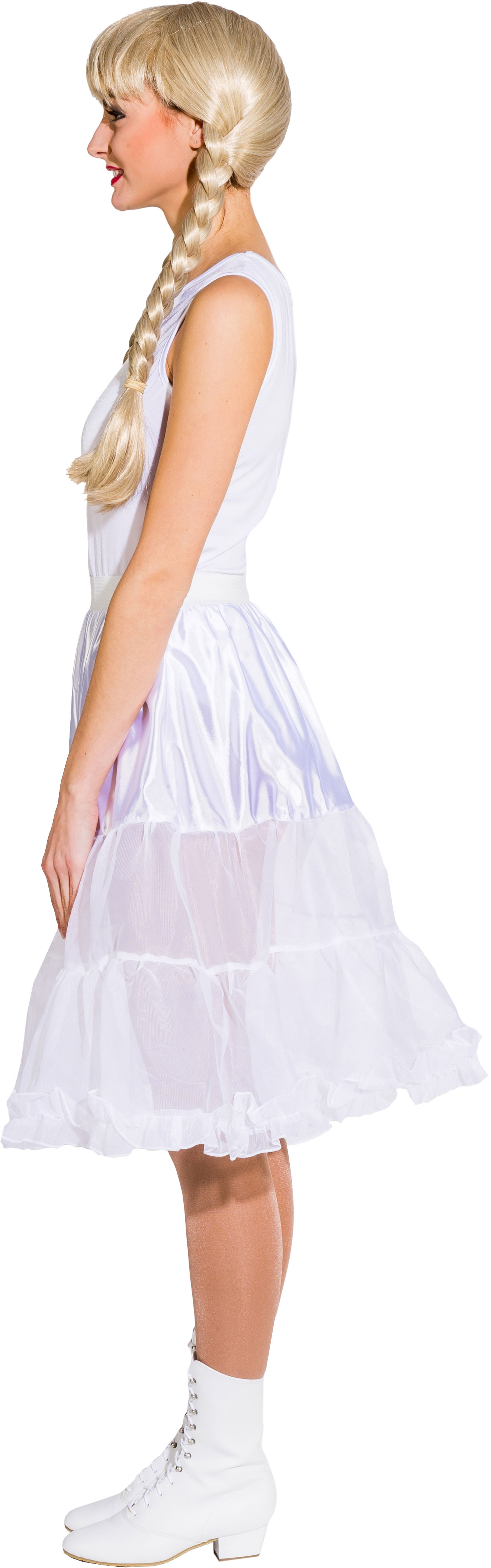 Petticoat blanc, midi