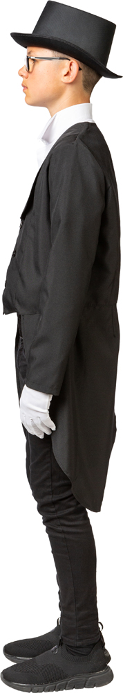 Childrens tailcoat, black