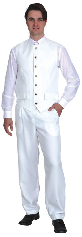 Pantalon, blanc