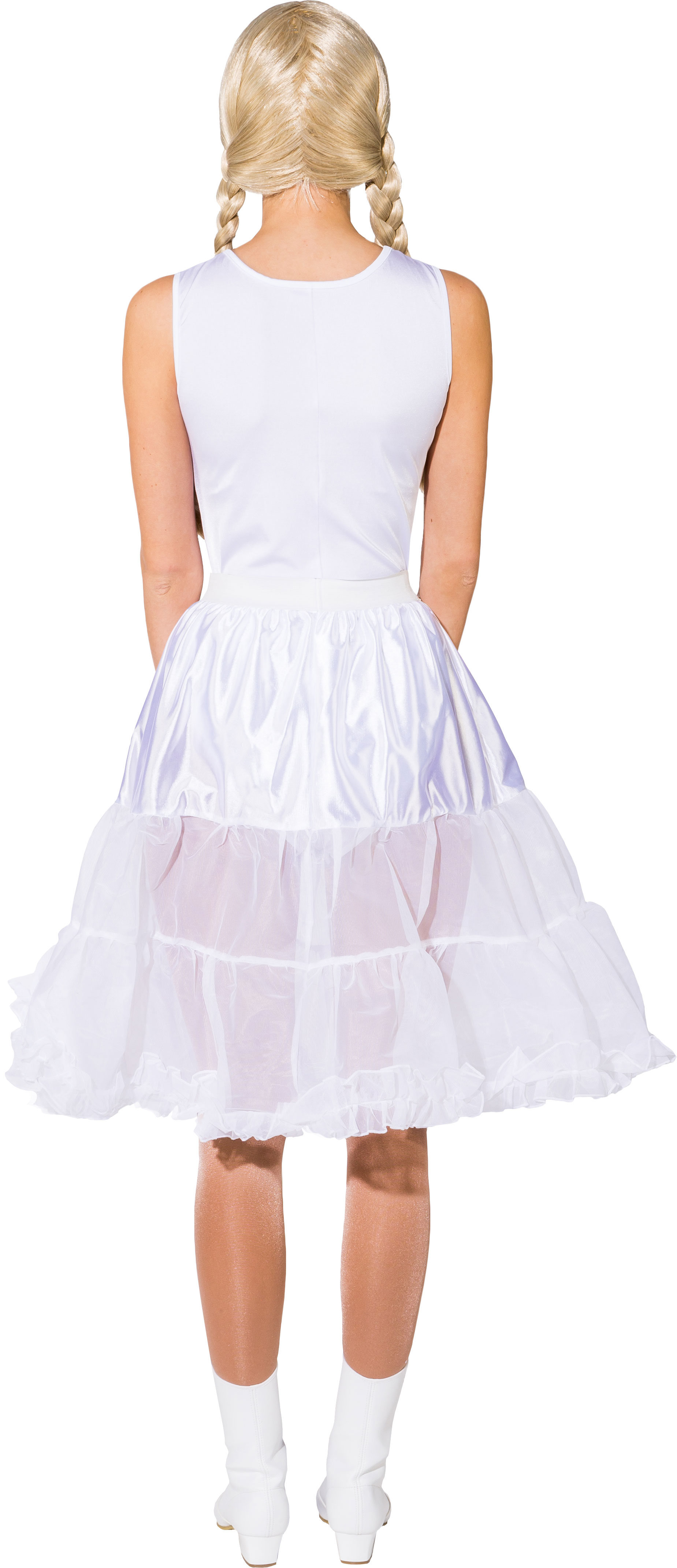 Petticoat blanc, midi