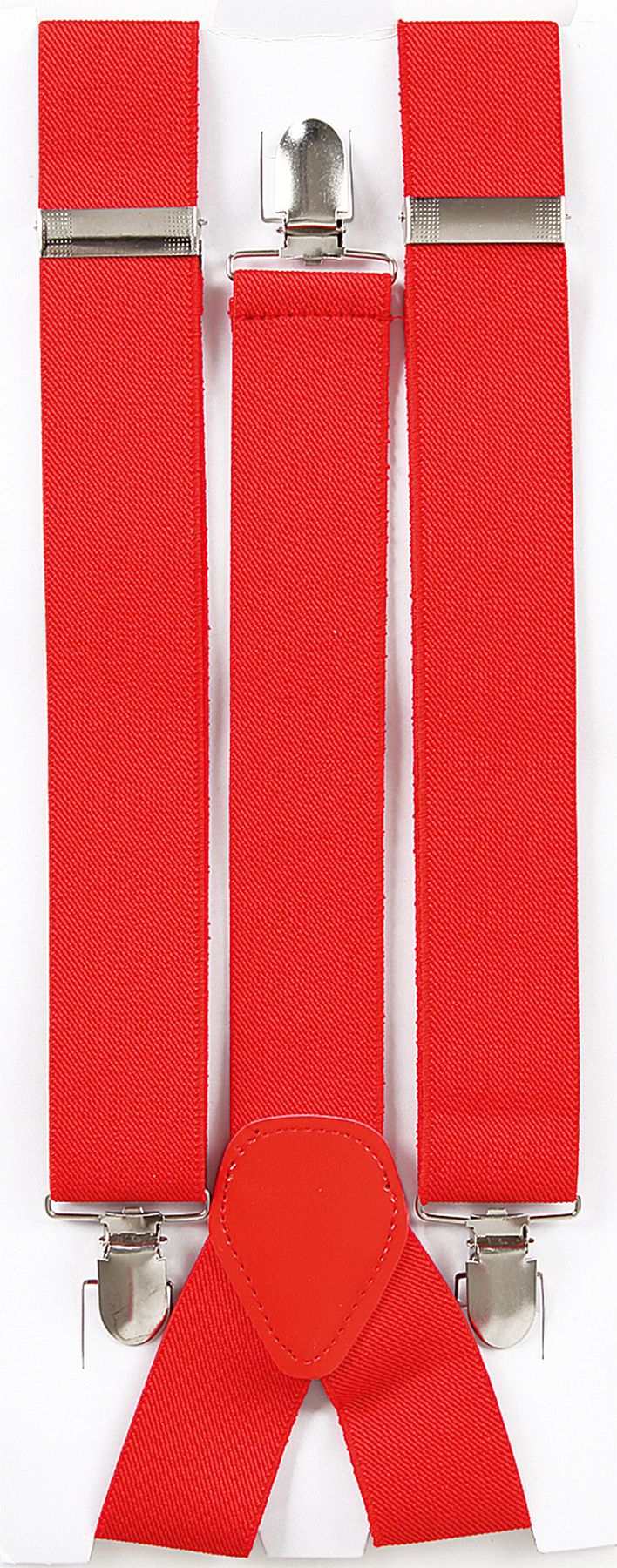 Suspenders, red