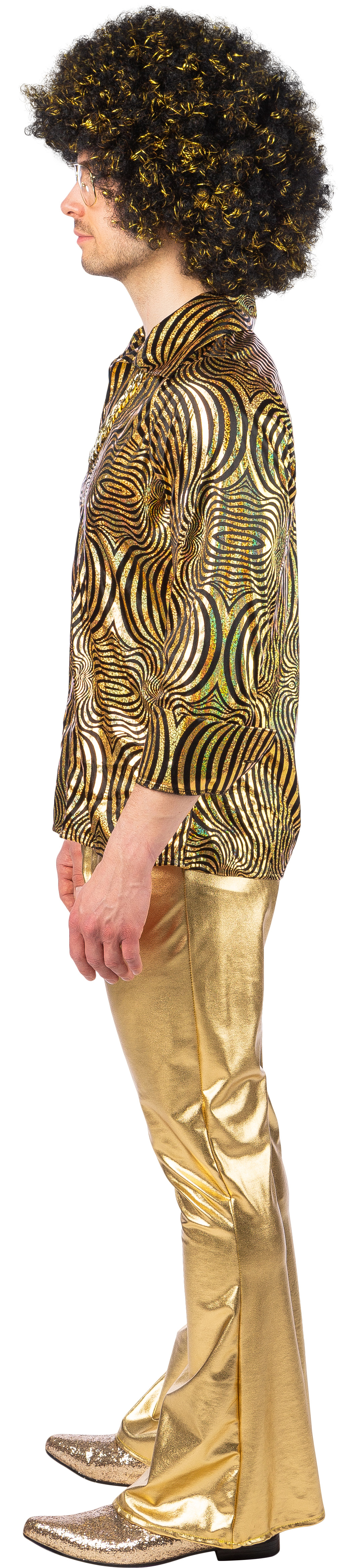 Hemd Disco, gold 50/52