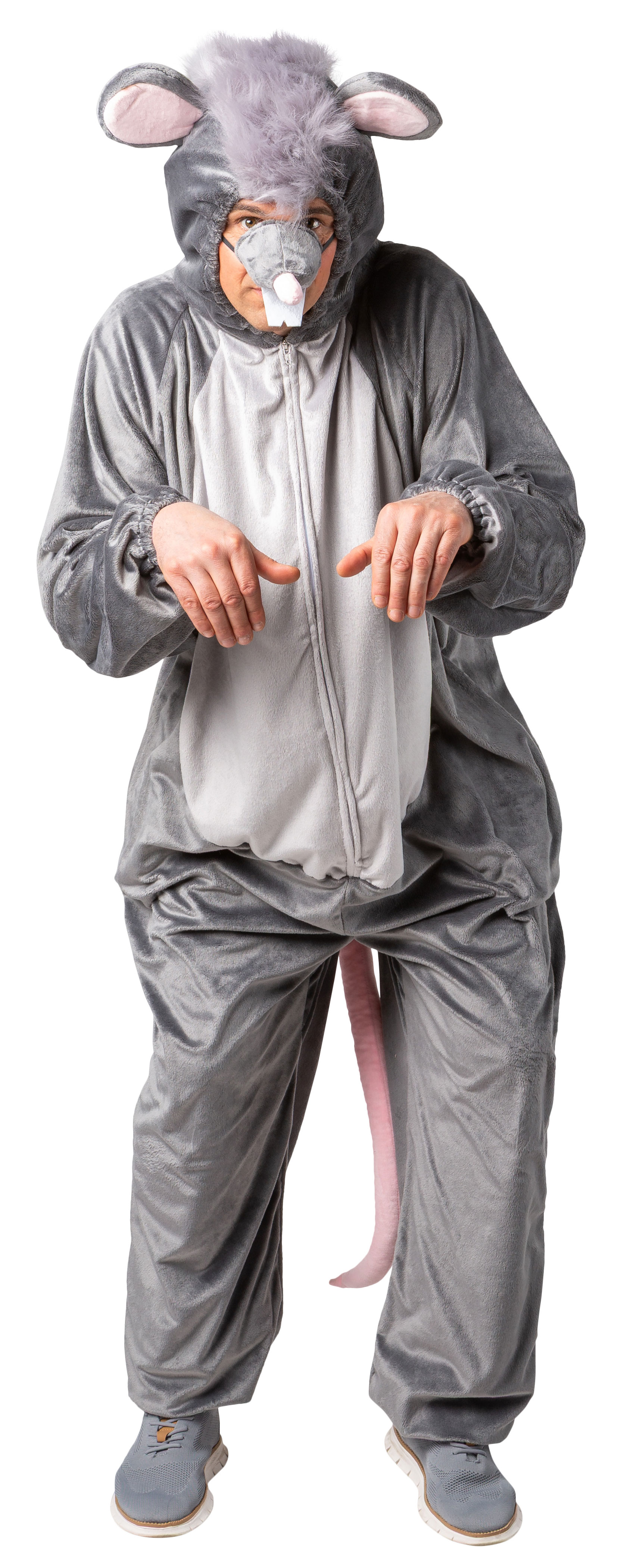 Rat, combinaison avec capuchon