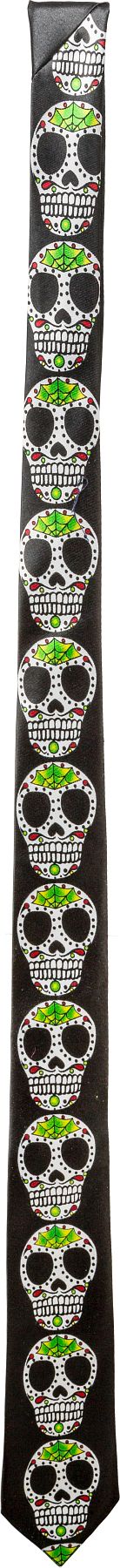 Krawatte Totenkopf
