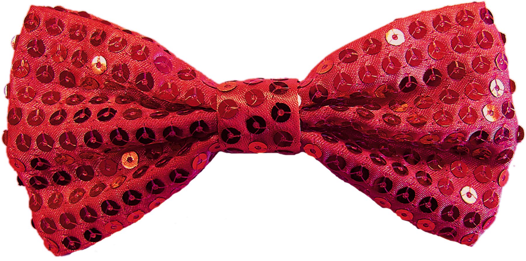 Glitter bow, red
