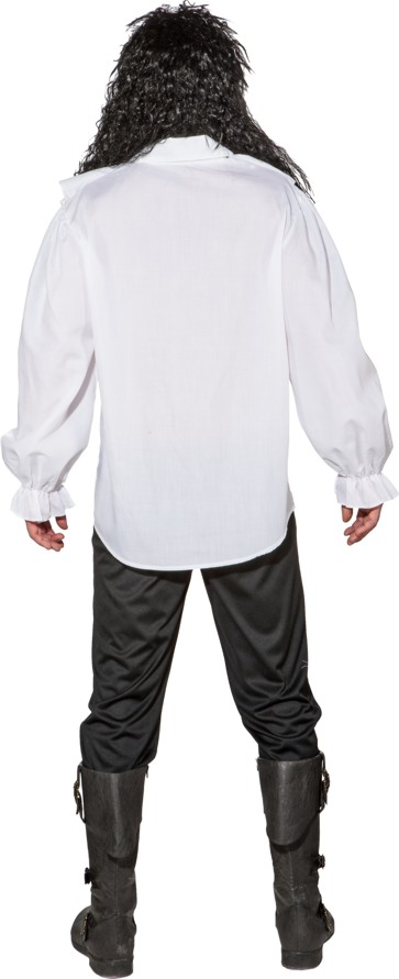 Piratenbluse, weiß 
