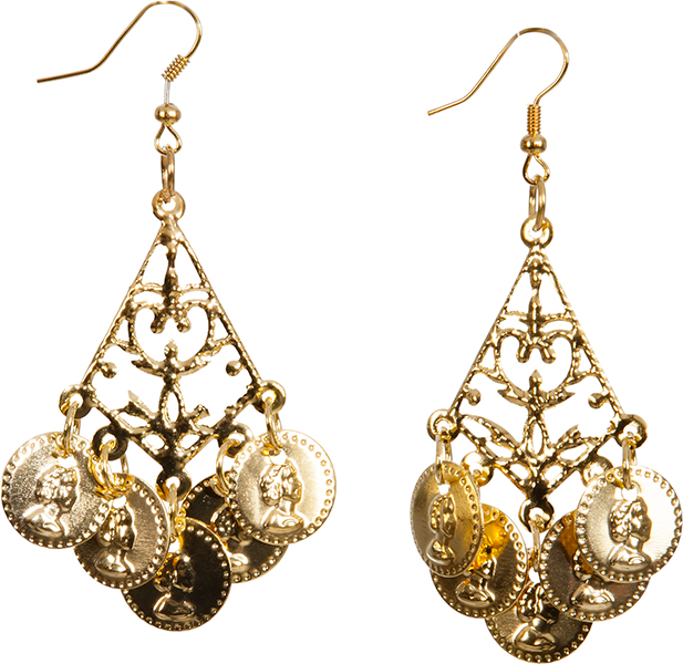 Collier et boucles d'oreilles Orient