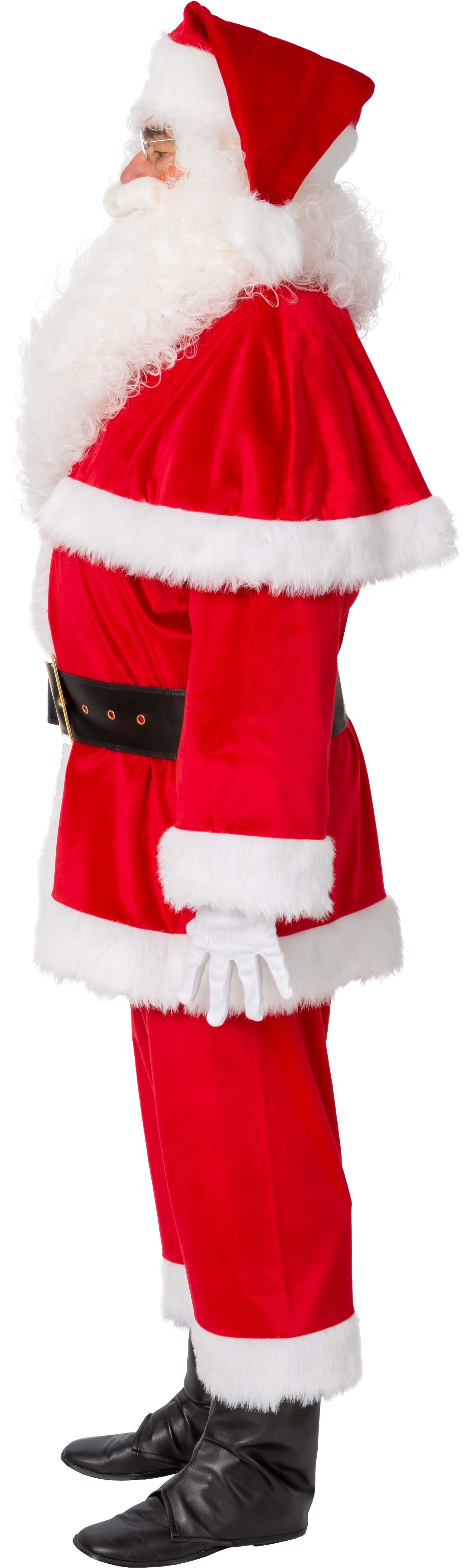 Santa Claus suit, dark red