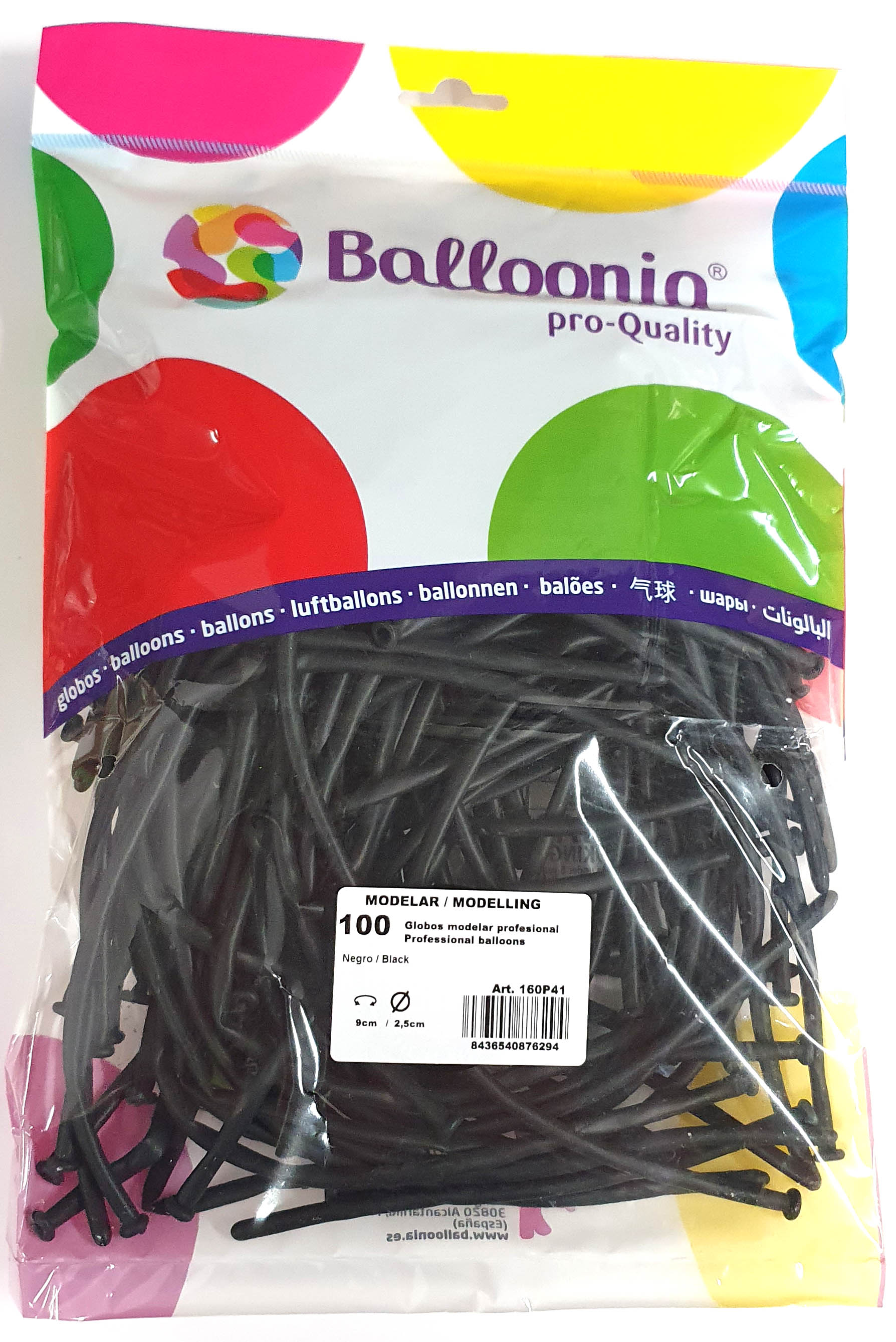 Latexmodelierer 100 Stück, schwarz