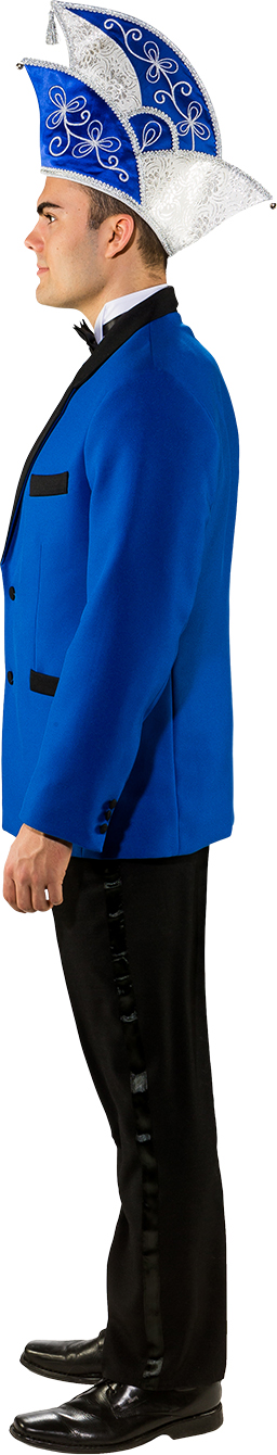 Chairman ''Elferrat's'' jacket, blue with black lapel