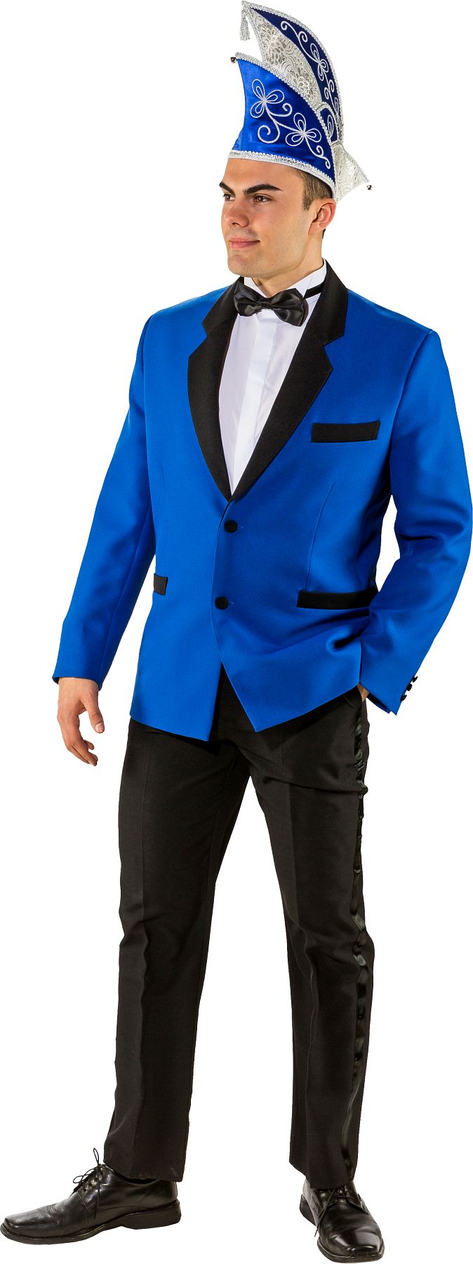 Chairman ''Elferrat's'' jacket, blue with black lapel