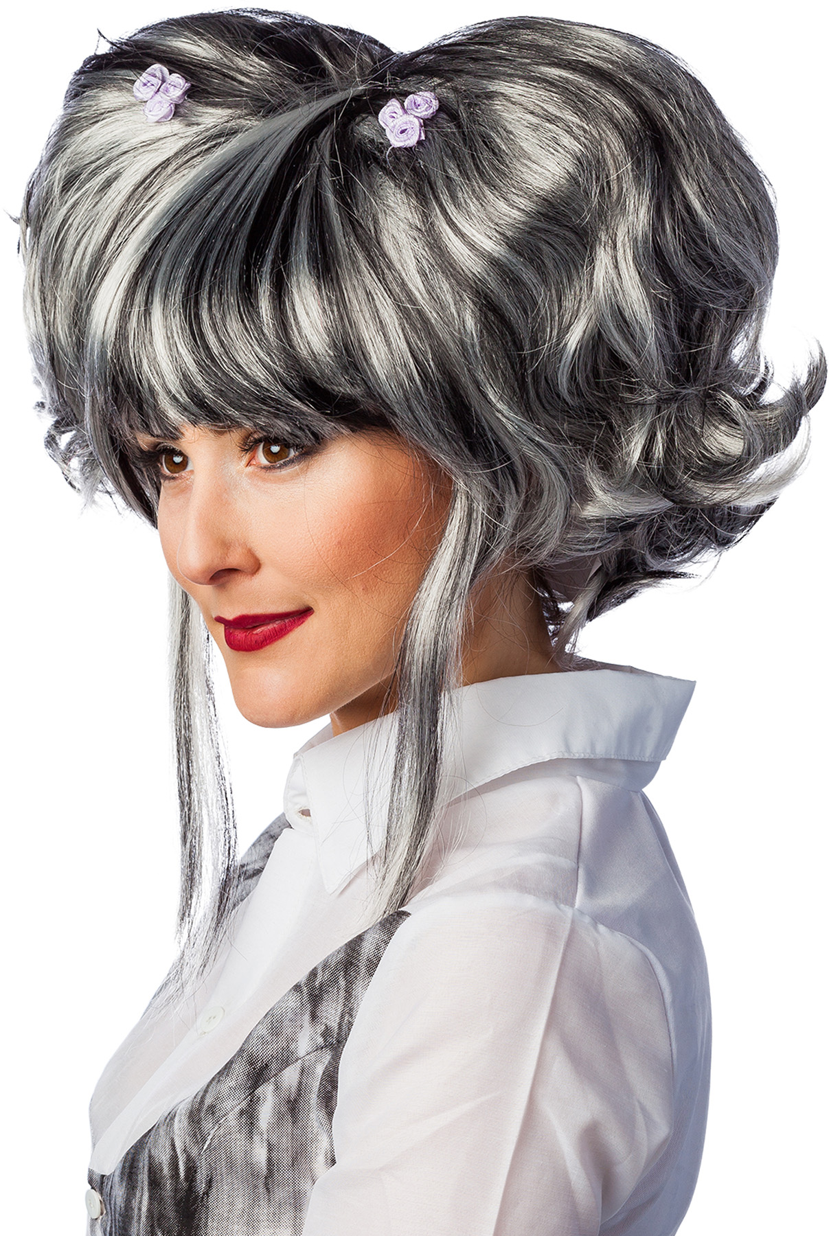Fantasy wig, grey