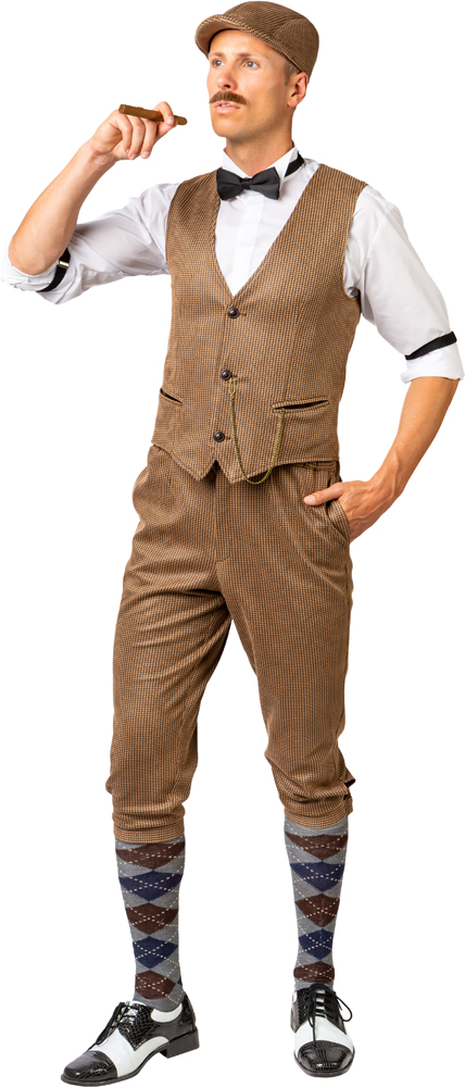 Waistcoat 20s, brown 