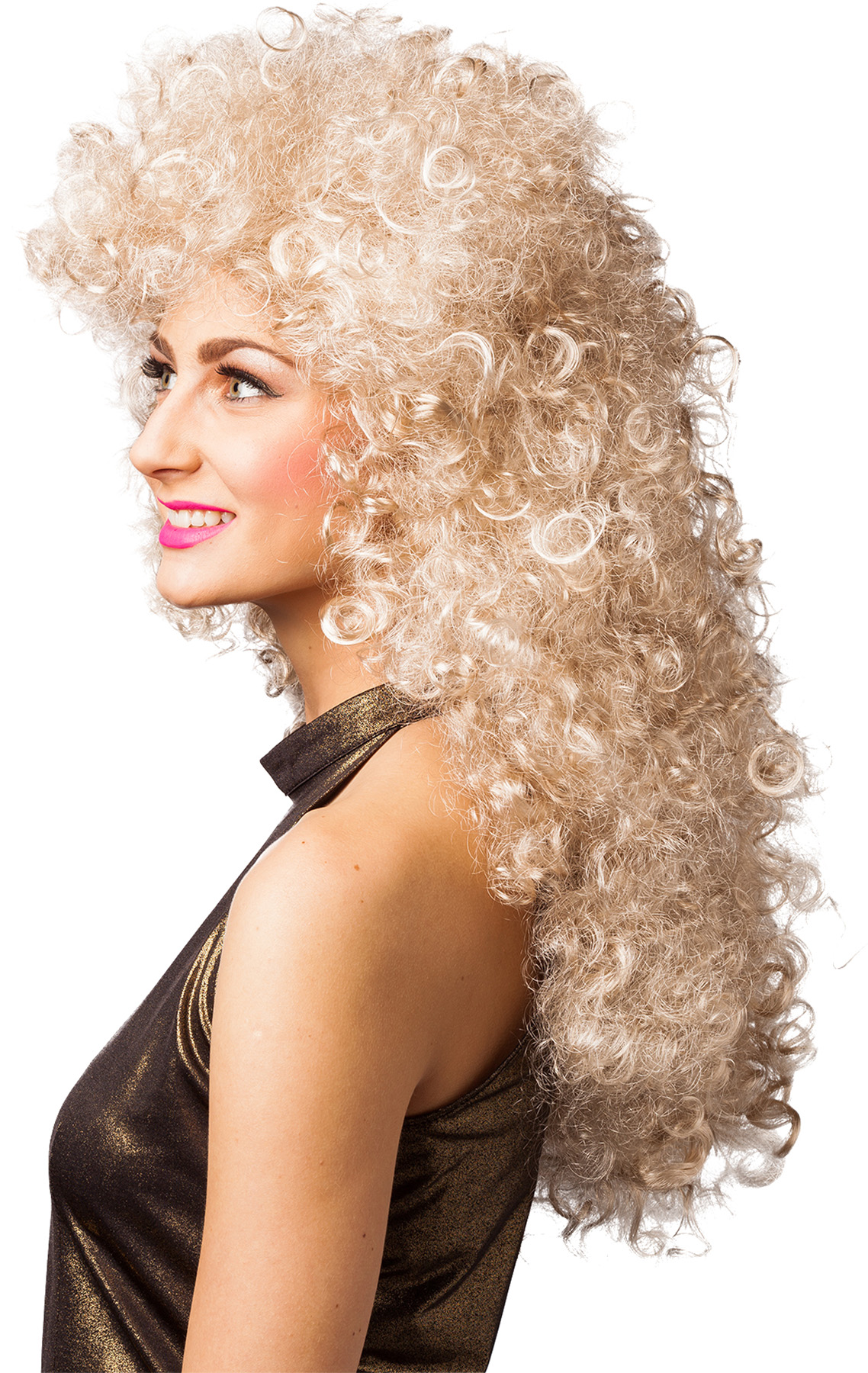 Ladies' wig 80s, blonde