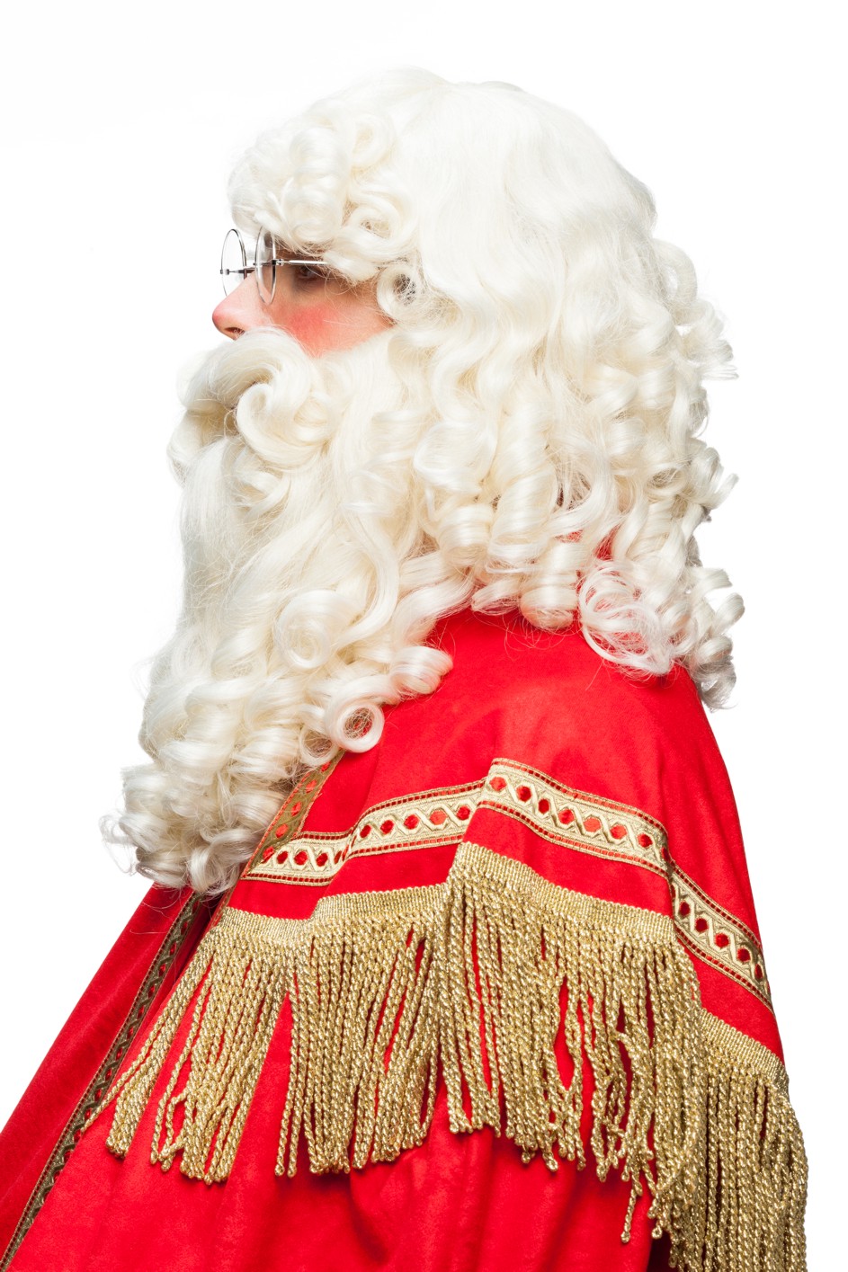 Ensemble Père Noël bouclée