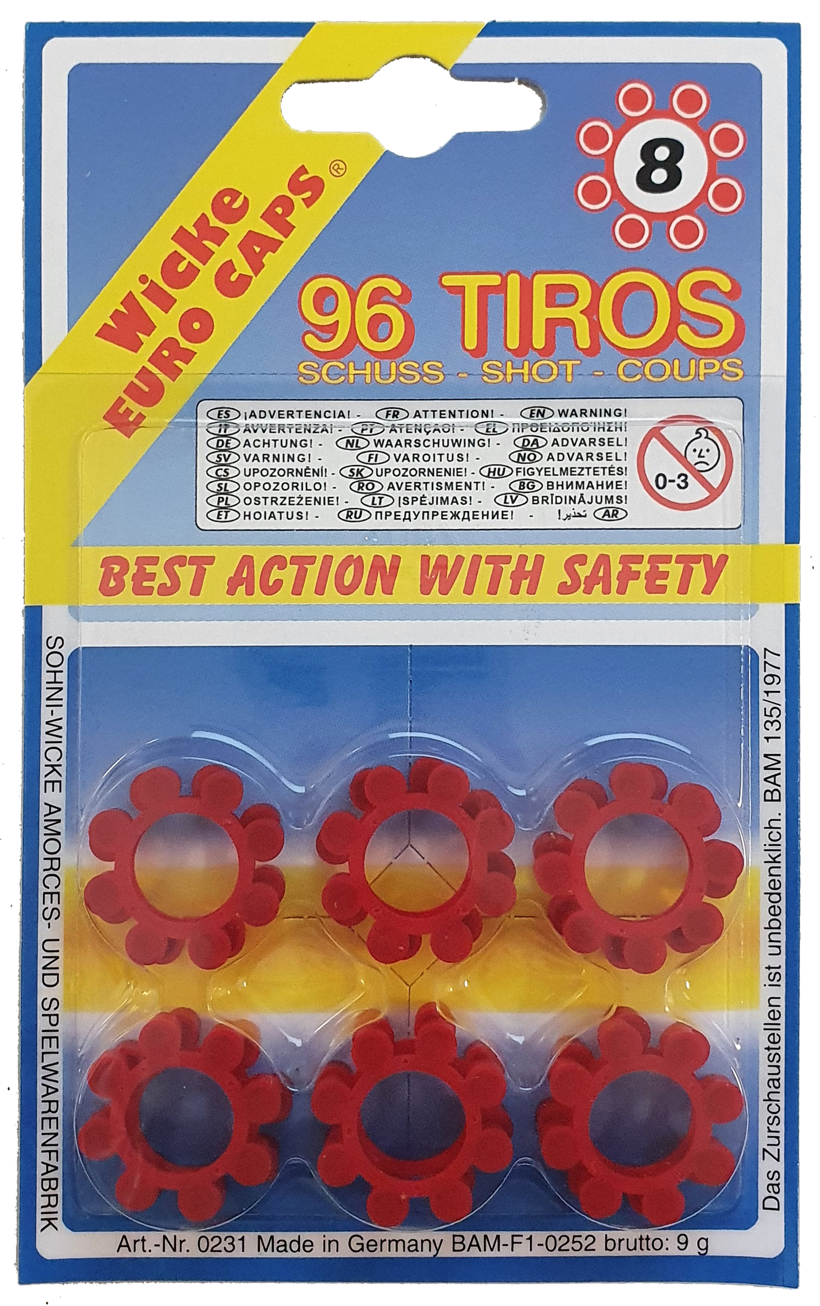 Munition 8 Schuss