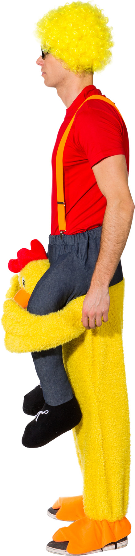 Piggyback chicken Costume