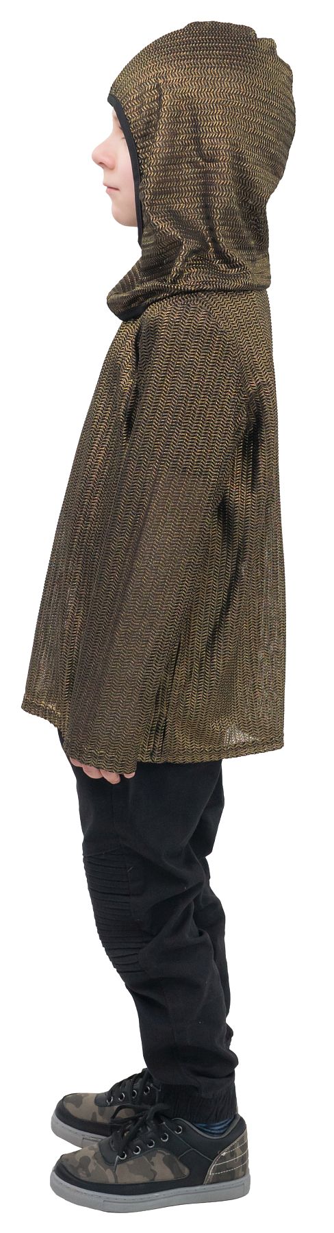 Ensemble de chemises en cotte de mailles, doré