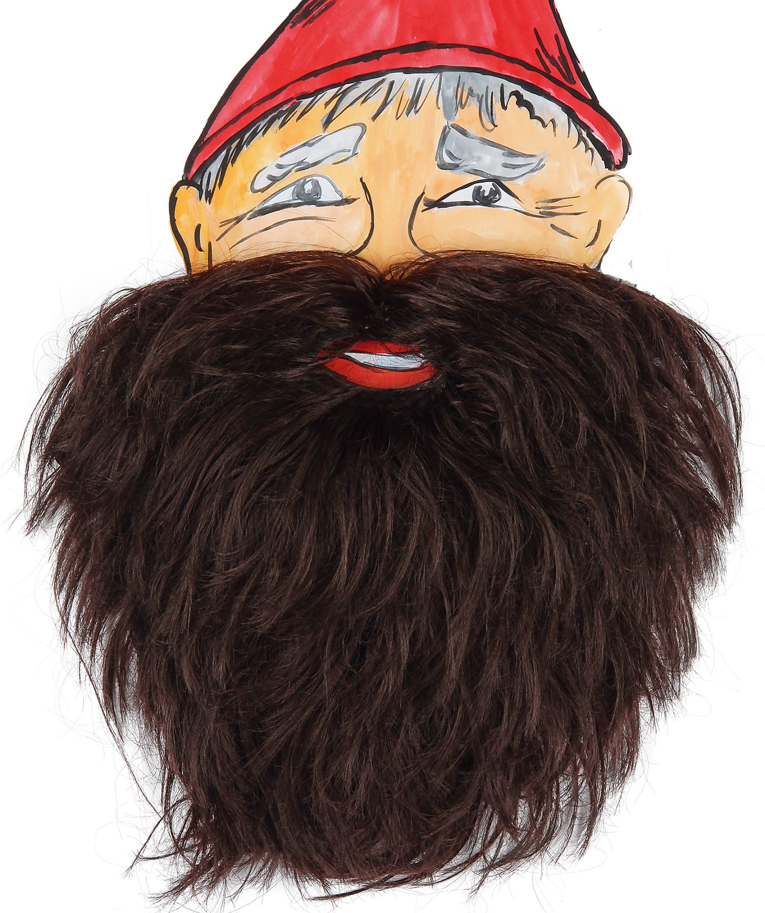 Dwarf beard, brown