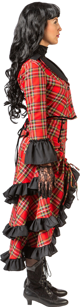 Scots plaid skirt