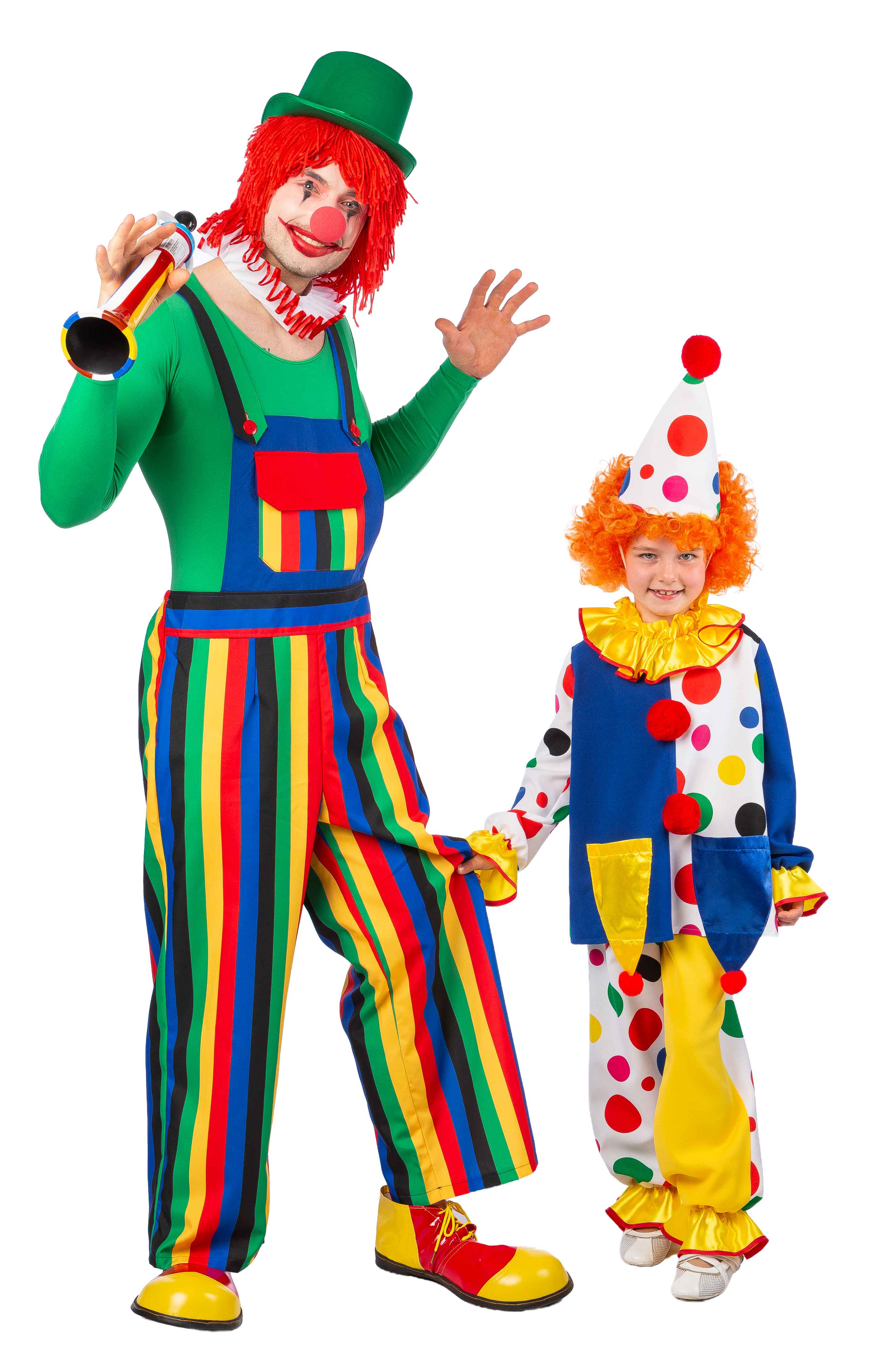 Pantalon de clown rayé 