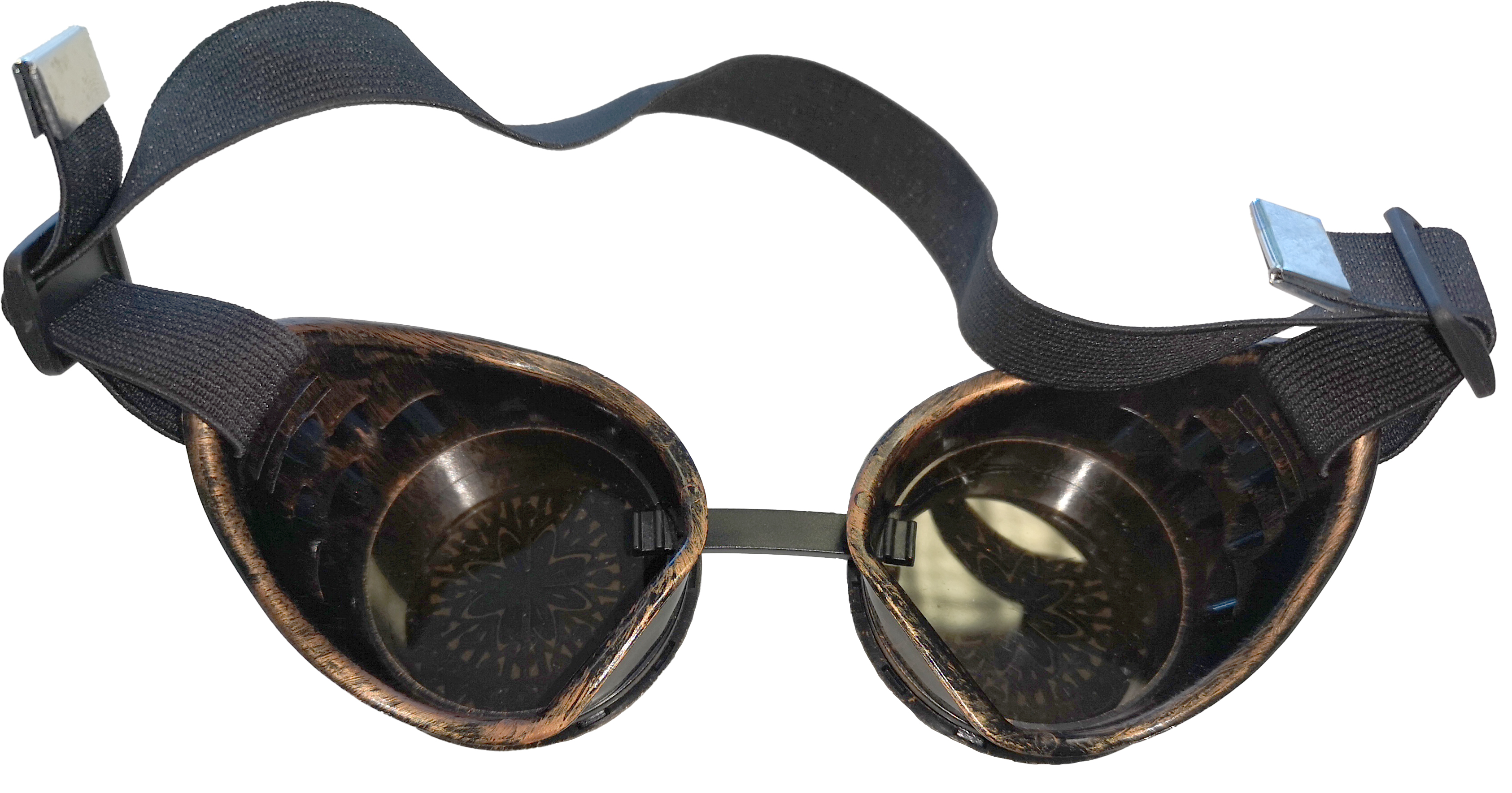 Brille Steampunk, bronze
