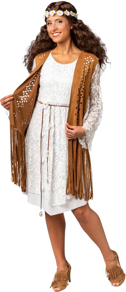 Veste Hippie, marron