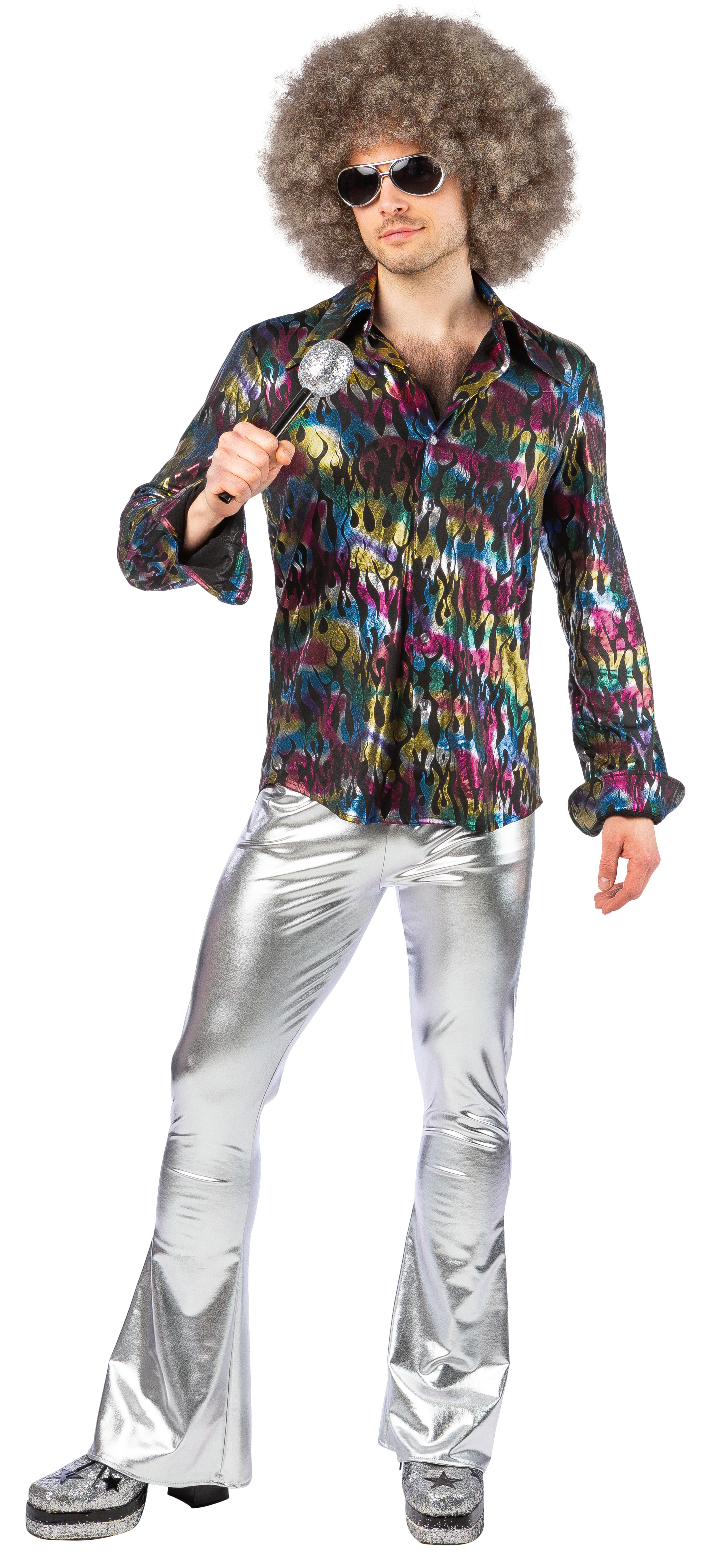 Shirt "Chrome Flames" 