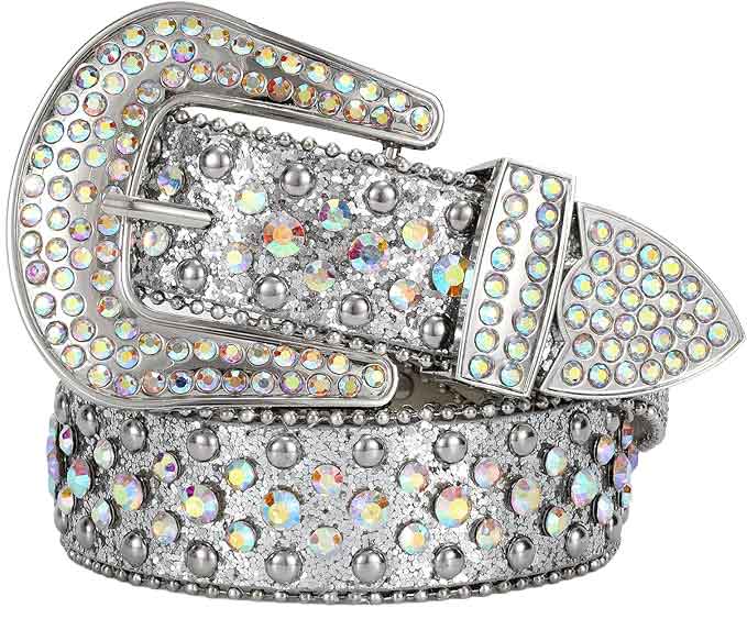 Gürtel Strass, bunt