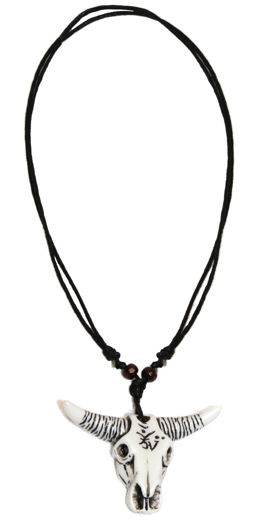 Collier tête de taureau