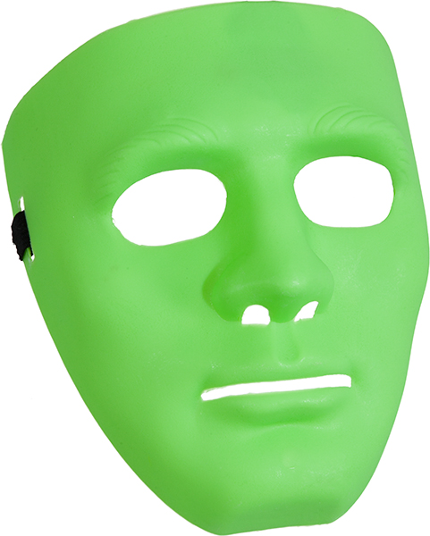 Maske, grün 