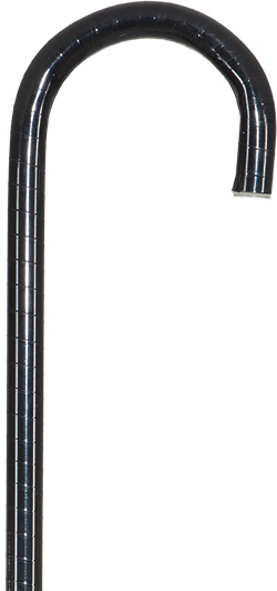 Walking cane, black